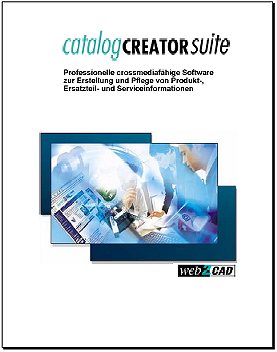 Content Management System der CATALOGcreator GmbH zur Erstellung von Produktkatalogen für Internet, Druck und CD-ROM