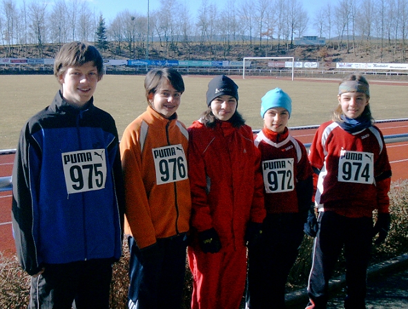 v.l.: Wolfgang Frey, Lena Strahl, Franzi Diermeier, Milena Garhamer und Simon Matthiesen