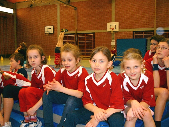 Pauline Simonavicius, Franziska Bringer, Lea Fuchs und Julia Bleistein