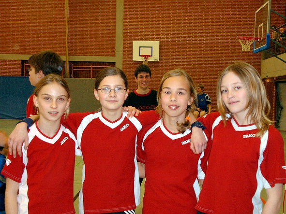Milena Garhamer, Elisa Leitner, Daniela Gantschir und Jana Hirzinger