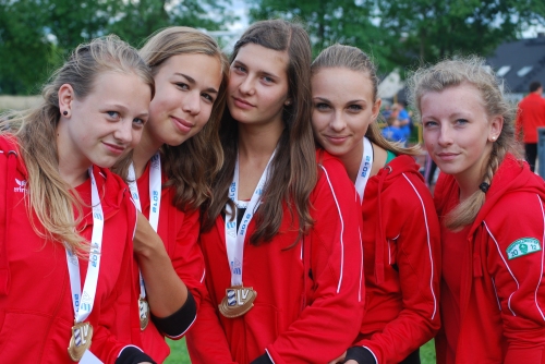 4x100m Staffel der wJ U16