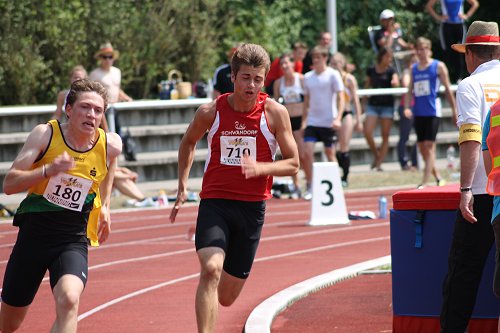 200m-Endlauf - Fabian Müller