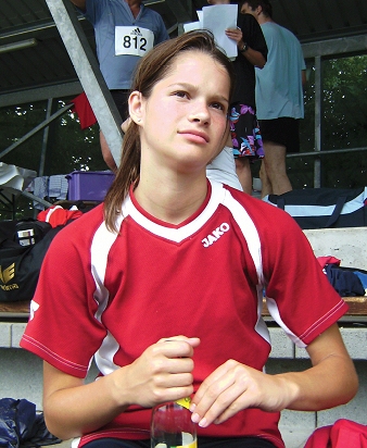 Die 3-fache Oberpfalzmeisterin Ines Gro&szlig;