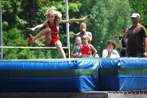 Christina Gantschir Vizekreismeisterin im Hochsprung