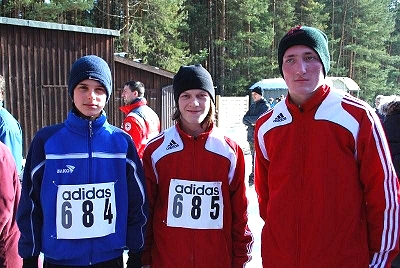 Timo Leitner, Wolfgang Frey und Christian Herold