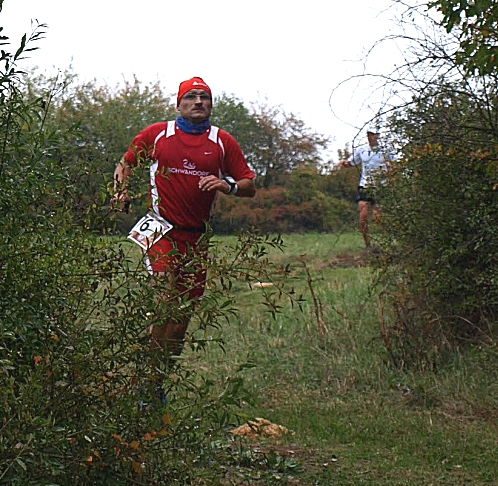 Peter Habermeier auf der 6168 m langen Strecke