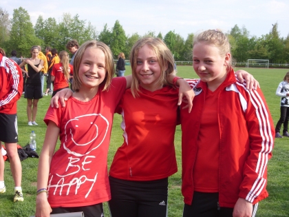 Leonie Glaab, Anna Blasche und Lea Schuster