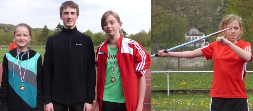 Lea Schuster, Christian Paulus, Katarina Ferincova und Anna Blasche