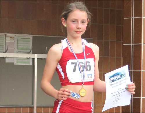 Oberpfalzmeisterin Sophie Sachsenhauser