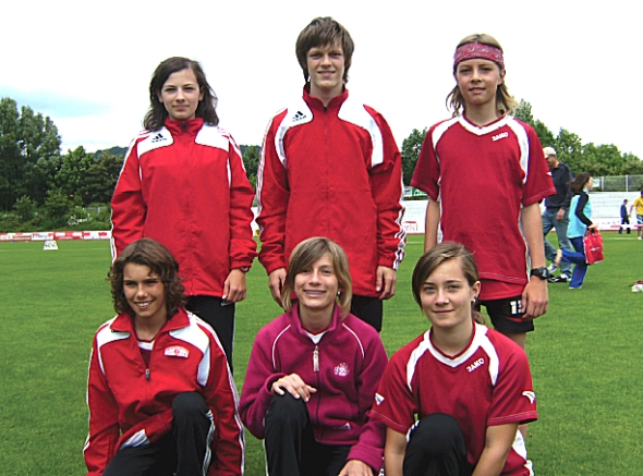 Die erfolgreiche Mannschaft bei den Oberpfalzmeisterschaften in Amberg